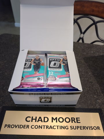 2020-21 Donruss Optic Basketball Cello Box