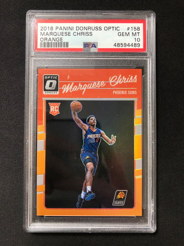 2016-17 Donruss Optic - Marquese Chriss - Rookie Orange Prizm /199 PSA 10