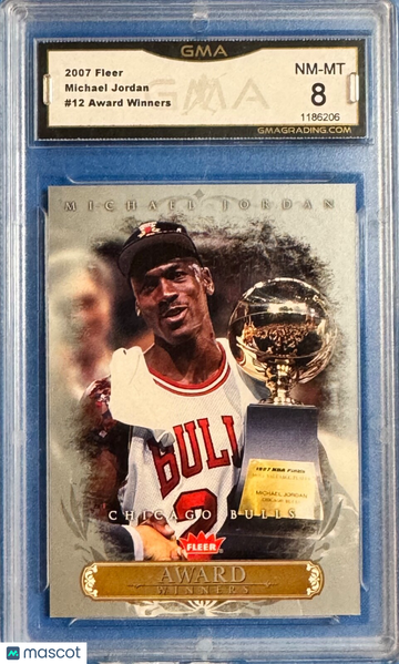 2007-08 Fleer Michael Jordan Michael Jordan #AW12 [Base] Collectors Edition GMA 8