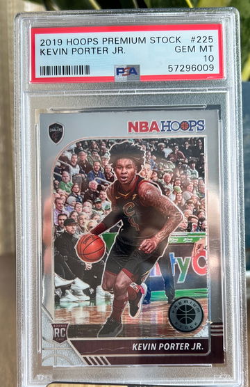 Kevin Porter Jr 2019 Panini Hoops Premium Stock #225 PSA 10 Gem 💎RC Rookie Cavs 