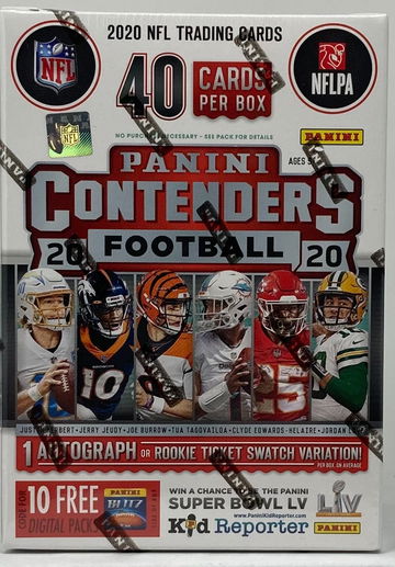 2020 Contenders NFL Panini Blaster Box Football