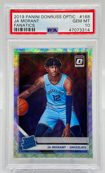 Ja Morant Optic Fanatics PSA 10 47073314