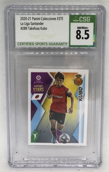 2019 Panini La Liga Santander Takefusa Kubo Rookie #289 CSG 8.5