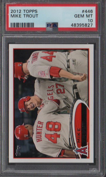 2012 Topps Mike Trout PSA 10 Gem Mint