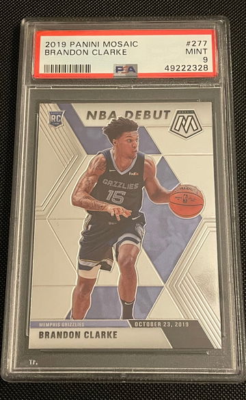 Brandon Clarke 2019 Mosaic Debut PSA 9