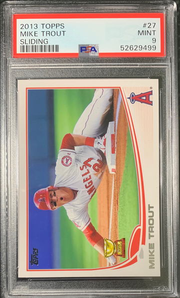 2013 Topps Mike Trout #27 PSA 9