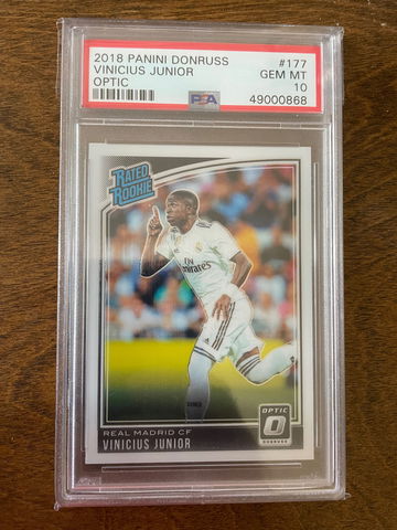2018 optic Vinicius junior psa 10
