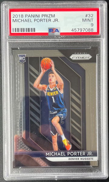 2018 Prizm Michael Porter Jr PSA 9