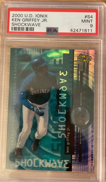 2000 Upper Deck Ionix Ken Griffey Jr. PSA 9