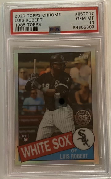 Luis Robert 1985 Topps Chrome PSA 10