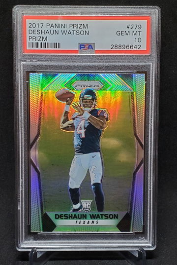 2017 Prizm Silver Deshaun Watson PSA 10