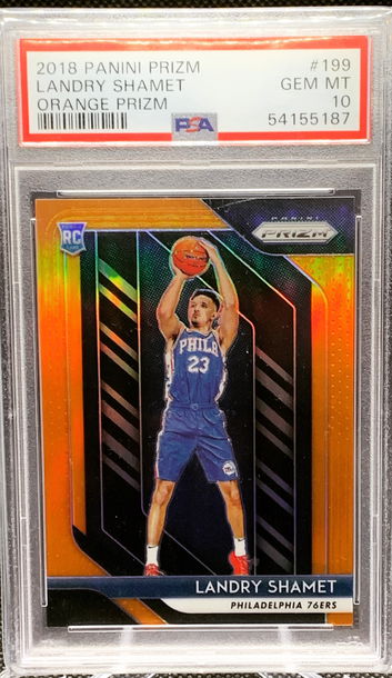 Landry Shamet 2018 Prizm Rookie Orange /49 