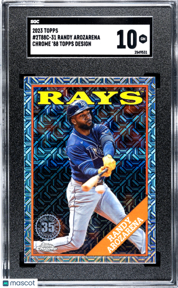 2023 Topps Randy Arozarena #2T88C-31 CHR. '88 SGC 10