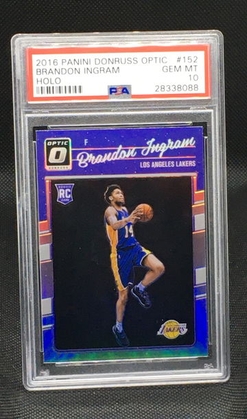 Brandon Ingram Optic Holo Rookie PSA 10
