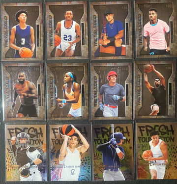 Metal Universe Metallized And FF Lot 12Cards