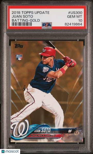 2018 Topps Update Juan Soto #US300 PSA 10