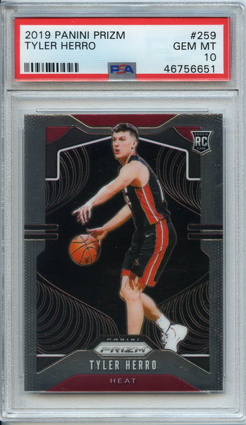 Tyler Herro Prizm PSA 10
