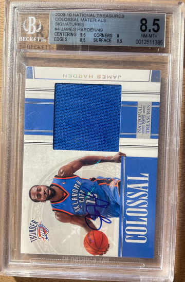 James Harden National Treasures RPA /49 RC