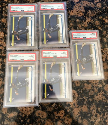 Fernando Tatis LOT OF 5