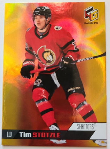 Tim Stutzle [Gold] #HG-3 2020-21 Upper Deck HoloGrFx Rookies