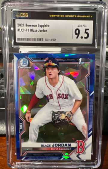 2021 Bowman Sapphire 71 Blaze Jordan