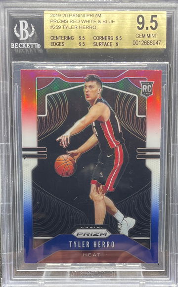 2019 Prizm Tyler Herro Red White Blue Prizm
