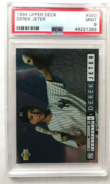 1994 Upper Deck Derek Jeter PSA 9 Top Prospects Mint