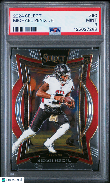 2024 Panini Select Michael Penix JR. #80 PSA 9