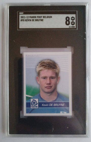 2011/12 Panini Foot Kevin De Bruyne RC SGC 8 (SHIPS TRACKED FROM CANADA)