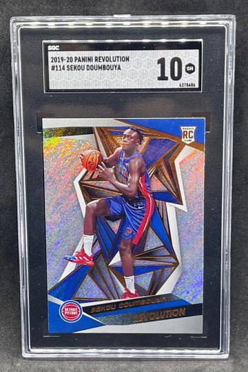2019 Revolution Sekou Doumbouya SGC 10 Rookie RC