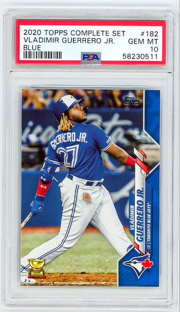 2020 Topps Complete Set Vladimir Guerrero Jr. Blue /299