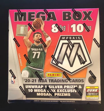 2020-21 Mosaic Basketball Mega