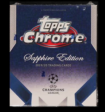 Topps Chrome Sapphire UEFA Soccer