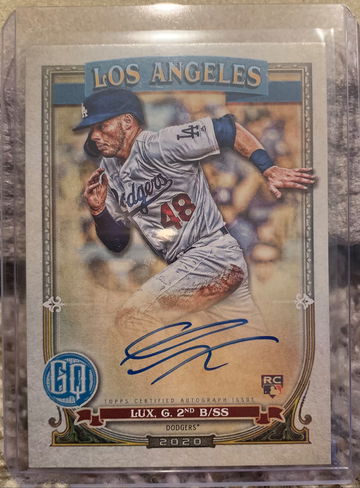 2020 Topps Gypsy Queen Gavin Lux auto