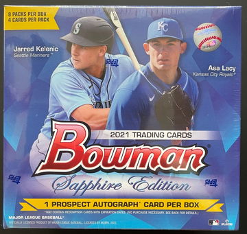2021 Bowman Chrome Sapphire Box