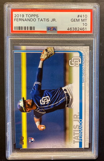 2019 Topps Fernando Tatis Jr. #410 PSA 10