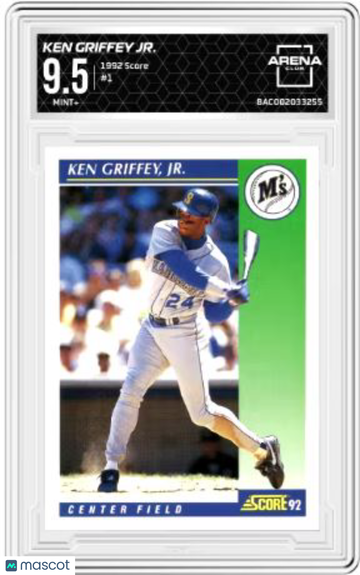 1992 Score Ken Griffey Jr #1 Arena Club 9.5