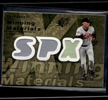 2007 Upper Deck SPx #WM-RC Cal Ripken Jr. Winning Materials /50 jersey