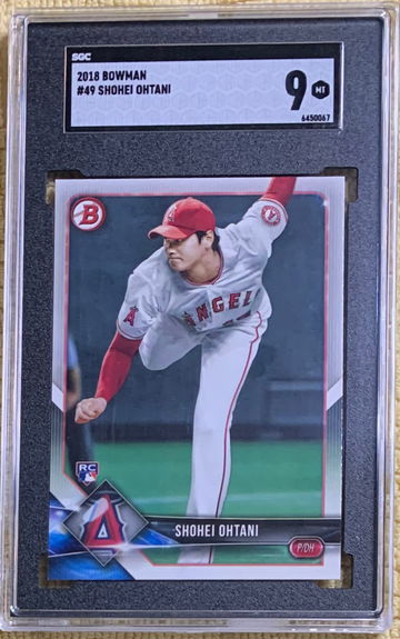 2018 Bowman #49 Shohei Ohtani RC