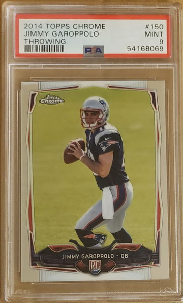 2014 Topps Chrome Jimmy Garofalo Throwing #150 PSA 9
