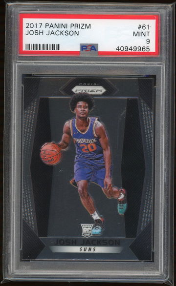 Josh Jackson 2017 Panini Prizm PSA 9