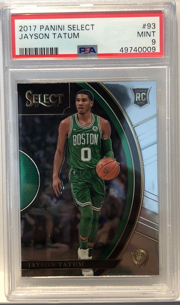2017 select jayson tatum concourse rookie (from hk)