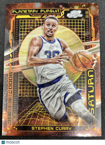 2024 Topps Chrome Planetary Pursuit Stephen Curry #PPSA-2 Saturn