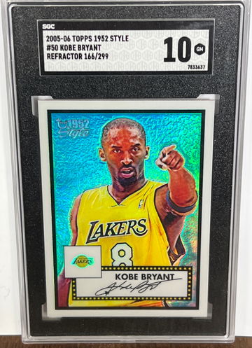 2005-06 Topps 1952 Style #50 Kobe Bryant Refractor /299