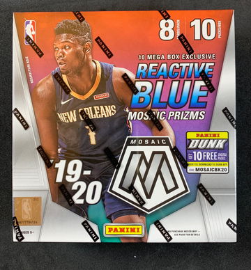 2019-20 Mosaic NBA Basketball Mega Box factory sealed
