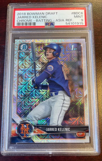 2018 Bowman Jarred Kelenic Bowman 1st Asia Refractor-Rare!