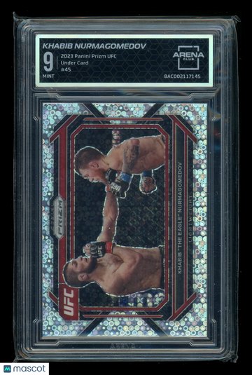 2023 Panini Prizm UFC Khabib Nurmagomedov #45 Holo Arena Club 9