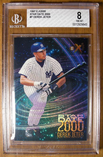 Derek Jeter 1997 E-X2000 Star Date BGS 8