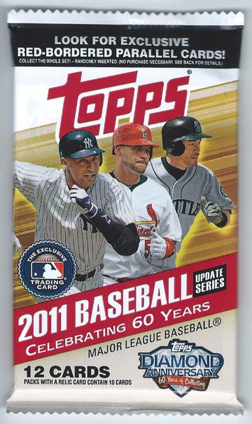 2011 Topps Update Target Retail Pack