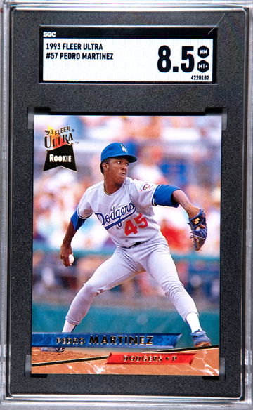 1993 Ultra Pedro Martinez ROOKIE RC #57 SGC 8.5 NM-MT+
